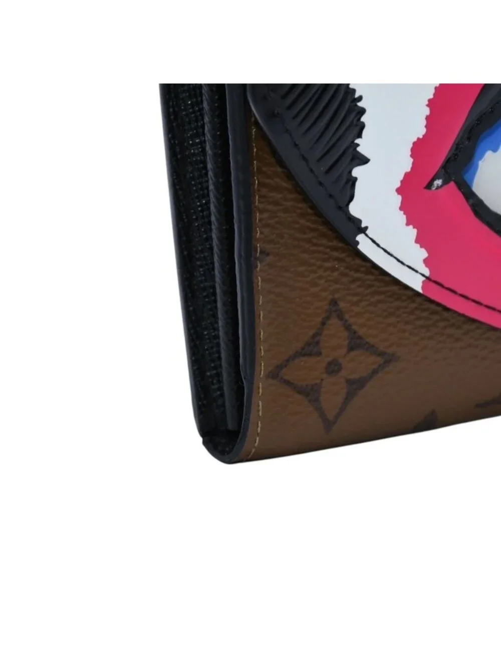 Louis Vuitton Kansai Yamamoto Portefeuille Sarah Kabuki Mask Wallet Monogram